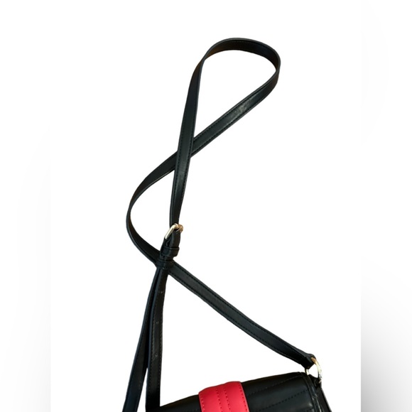 Moschino crossbody | love Moschino red and black color block purse - Picture 6 of 11